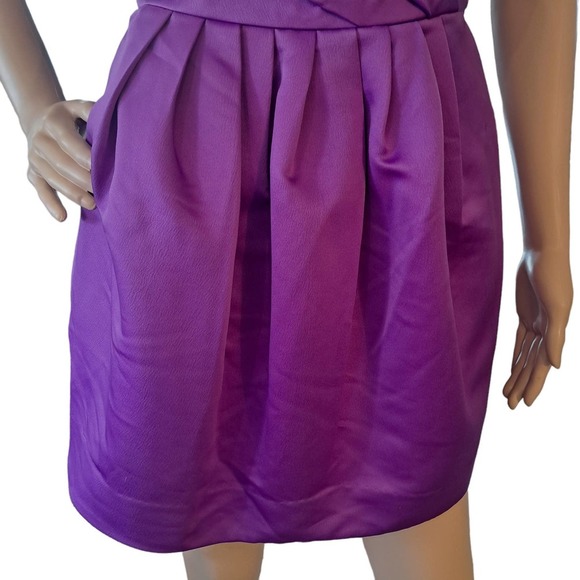 Armani Exchange NEW Dress Size 2 Strapless Tube Bubble Mini Dress - Picture 7 of 11